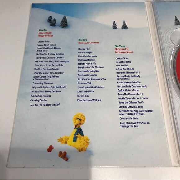 𝅺sesame Street Happy Holiday Collection  3 Disk DVD set - Picture 5 of 5